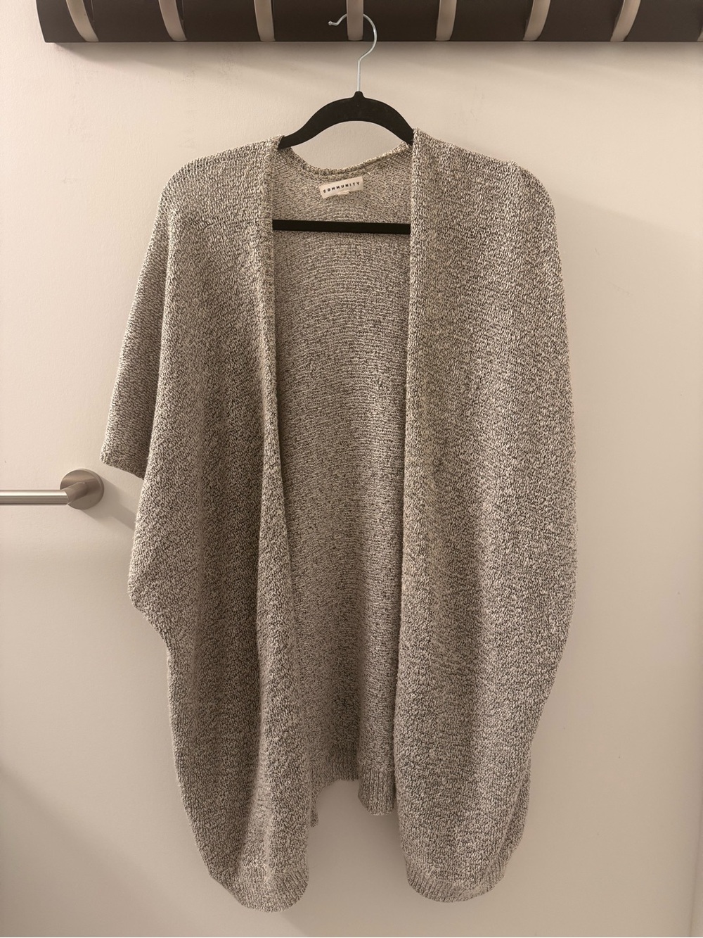 Aritzia Salt and Pepper Community Cardigan
